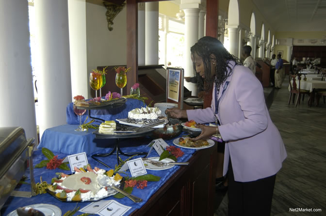 CHA / Caribbean MarketPlace Press Lunch & Briefing at Seagrapes Restaurant, Half Moon - Caribbean MarketPlace 2005 by the Caribbean Hotel Association - Negril Travel Guide, Negril Jamaica WI - http://www.negriltravelguide.com - info@negriltravelguide.com...!