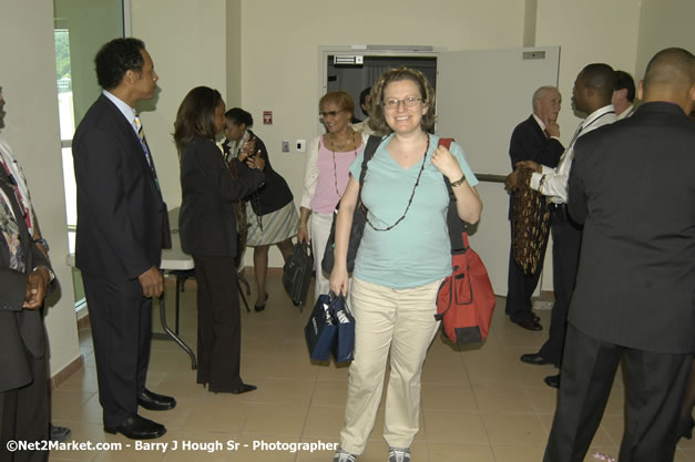 Delta Air Lines Inaugural Flight From New York's JFK Airport to Sangster International Airport, Montego Bay, Jamaica - June 9, 2007 - Sangster International Airport - Montego Bay, St James, Jamaica W.I. - MBJ Limited - Transforming Sangster International Airport into a world class facility - Photographs by Net2Market.com - Negril Travel Guide, Negril Jamaica WI - http://www.negriltravelguide.com - info@negriltravelguide.com...!