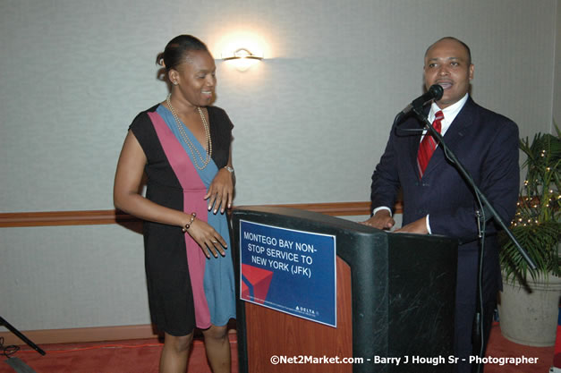 Holiday Inn SunSpree Resort & Delta Air Lines Cocktail Reception in Commemoration of Delta Air Lines Inaugural Flight From New York's JFK Airport to Sangster International Airport, Montego Bay, Jamaica - June 9, 2007 - Sangster International Airport - Montego Bay, St James, Jamaica W.I. - MBJ Limited - Transforming Sangster International Airport into a world class facility - Photographs by Net2Market.com - Negril Travel Guide, Negril Jamaica WI - http://www.negriltravelguide.com - info@negriltravelguide.com...!