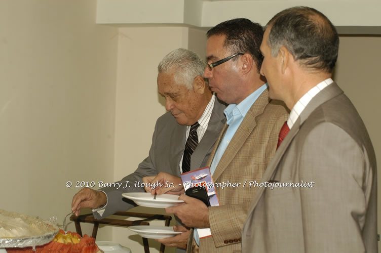 Jamaica Air Shuttle Launch @ MBJ Airports Limited, Wednesday, January 20, 2010, Sangster International Airport, Montego Bay, St. James, Jamaica W.I. - Photographs by Net2Market.com - Barry J. Hough Sr, Photographer/Photojournalist - The Negril Travel Guide - Negril's and Jamaica's Number One Concert Photography Web Site with over 40,000 Jamaican Concert photographs Published -  Negril Travel Guide, Negril Jamaica WI - http://www.negriltravelguide.com - info@negriltravelguide.com...!