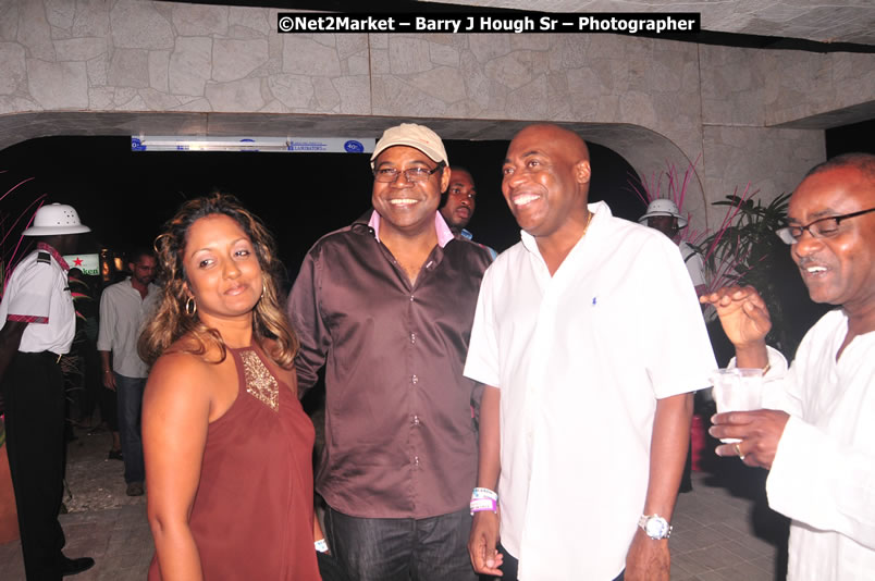 Minister of Tourism, Edmund Bartlett @ Jamaica Jazz and Blues Festival 2009 - Presented by Air Jamaica - Friday, January 23, 2009 - Venue at the Aqueduct on Rose Hall Resort &amp; Country Club, Montego Bay, Jamaica - Thursday, January 22 - Saturday, January 24, 2009 - Photographs by Net2Market.com - Barry J. Hough Sr, Photographer/Photojournalist - Negril Travel Guide, Negril Jamaica WI - http://www.negriltravelguide.com - info@negriltravelguide.com...!