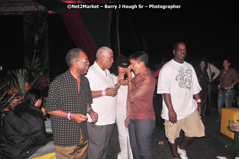 Minister of Tourism, Edmund Bartlett @ Jamaica Jazz and Blues Festival 2009 - Presented by Air Jamaica - Friday, January 23, 2009 - Venue at the Aqueduct on Rose Hall Resort &amp; Country Club, Montego Bay, Jamaica - Thursday, January 22 - Saturday, January 24, 2009 - Photographs by Net2Market.com - Barry J. Hough Sr, Photographer/Photojournalist - Negril Travel Guide, Negril Jamaica WI - http://www.negriltravelguide.com - info@negriltravelguide.com...!