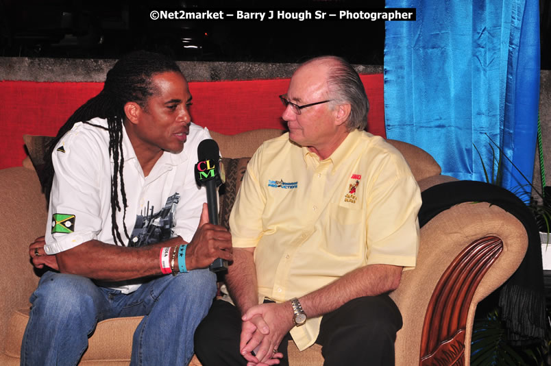 Minister of Tourism, Edmund Bartlett @ Jamaica Jazz and Blues Festival 2009 - Presented by Air Jamaica - Saturday, January 24, 2009 - Venue at the Aqueduct on Rose Hall Resort &amp; Country Club, Montego Bay, Jamaica - Thursday, January 22 - Saturday, January 24, 2009 - Photographs by Net2Market.com - Barry J. Hough Sr, Photographer/Photojournalist - Negril Travel Guide, Negril Jamaica WI - http://www.negriltravelguide.com - info@negriltravelguide.com...!