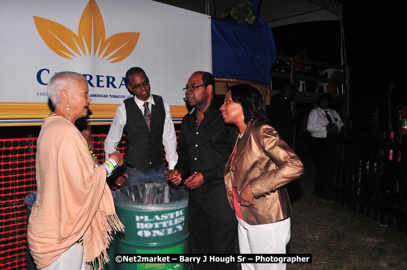 Minister of Tourism, Edmund Bartlett @ Jamaica Jazz and Blues Festival 2009 - Presented by Air Jamaica - Saturday, January 24, 2009 - Venue at the Aqueduct on Rose Hall Resort &amp; Country Club, Montego Bay, Jamaica - Thursday, January 22 - Saturday, January 24, 2009 - Photographs by Net2Market.com - Barry J. Hough Sr, Photographer/Photojournalist - Negril Travel Guide, Negril Jamaica WI - http://www.negriltravelguide.com - info@negriltravelguide.com...!