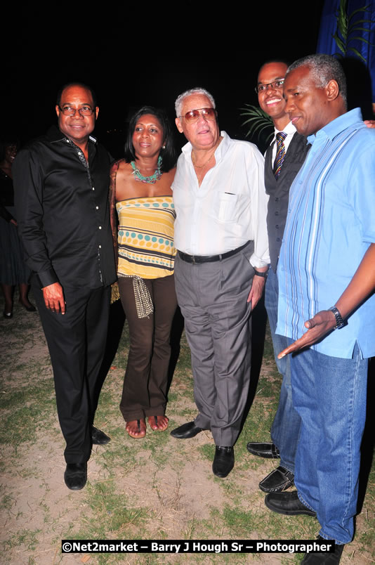 Minister of Tourism, Edmund Bartlett @ Jamaica Jazz and Blues Festival 2009 - Presented by Air Jamaica - Saturday, January 24, 2009 - Venue at the Aqueduct on Rose Hall Resort &amp; Country Club, Montego Bay, Jamaica - Thursday, January 22 - Saturday, January 24, 2009 - Photographs by Net2Market.com - Barry J. Hough Sr, Photographer/Photojournalist - Negril Travel Guide, Negril Jamaica WI - http://www.negriltravelguide.com - info@negriltravelguide.com...!