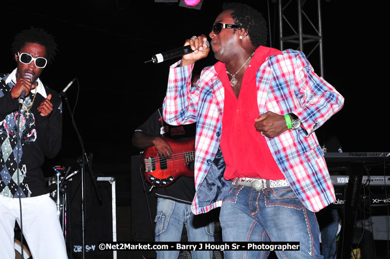 Lucea Cross the Harbour @ Lucea Car Park - All Day Event - Cross the Harbour Swim, Boat Rides, and Entertainment for the Family - Concert Featuring: Bushman, George Nooksl, Little Hero, Bushi One String, Dog Rice and many local Artists - Friday, August 1, 2008 - Lucea, Hanover Jamaica - Photographs by Net2Market.com - Barry J. Hough Sr. Photojournalist/Photograper - Photographs taken with a Nikon D300 - Negril Travel Guide, Negril Jamaica WI - http://www.negriltravelguide.com - info@negriltravelguide.com...!