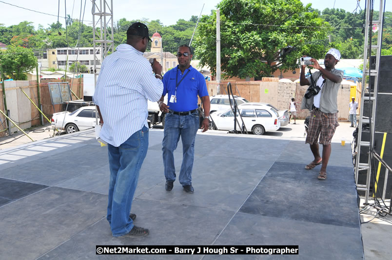 Lucea Cross the Harbour @ Lucea Car Park - All Day Event - Cross the Harbour Swim, Boat Rides, and Entertainment for the Family - Concert Featuring: Bushman, George Nooksl, Little Hero, Bushi One String, Dog Rice and many local Artists - Friday, August 1, 2008 - Lucea, Hanover Jamaica - Photographs by Net2Market.com - Barry J. Hough Sr. Photojournalist/Photograper - Photographs taken with a Nikon D300 - Negril Travel Guide, Negril Jamaica WI - http://www.negriltravelguide.com - info@negriltravelguide.com...!