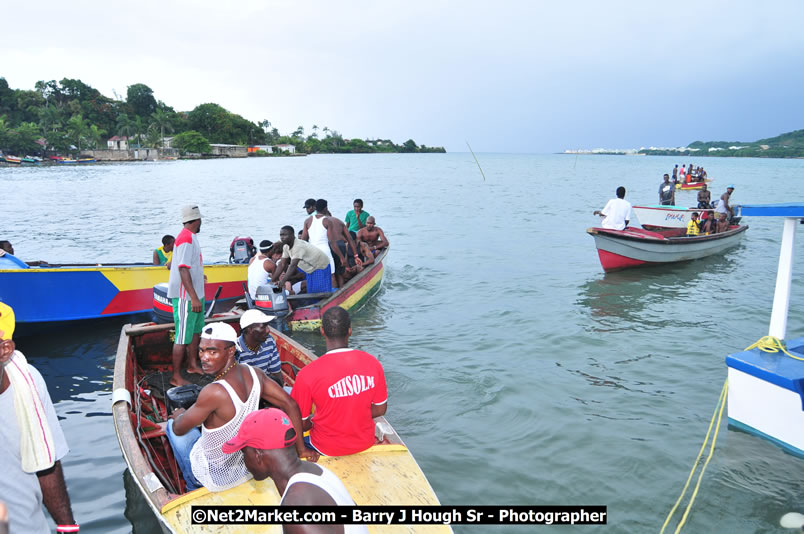 Lucea Cross the Harbour @ Lucea Car Park - All Day Event - Cross the Harbour Swim, Boat Rides, and Entertainment for the Family - Concert Featuring: Bushman, George Nooksl, Little Hero, Bushi One String, Dog Rice and many local Artists - Friday, August 1, 2008 - Lucea, Hanover Jamaica - Photographs by Net2Market.com - Barry J. Hough Sr. Photojournalist/Photograper - Photographs taken with a Nikon D300 - Negril Travel Guide, Negril Jamaica WI - http://www.negriltravelguide.com - info@negriltravelguide.com...!