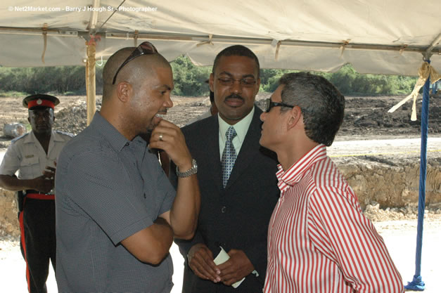 Palladium Hotels & Resorts - Groundbreaking of the 1600-Room Grand Palladium Lady Hamilton Resort & Spa and the Grand Palludium Jamaica Resort & Spa - Special Address: The Most Honorable Portia Simpson-Miller, O.N., M.P., Prime Minister of Jamaica - The Point, Lucea, Hanover, Saturday, November 11, 2006 @ 2:00 pm - Negril Travel Guide, Negril Jamaica WI - http://www.negriltravelguide.com - info@negriltravelguide.com...!