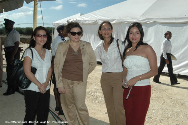 Palladium Hotels & Resorts - Groundbreaking of the 1600-Room Grand Palladium Lady Hamilton Resort & Spa and the Grand Palludium Jamaica Resort & Spa - Special Address: The Most Honorable Portia Simpson-Miller, O.N., M.P., Prime Minister of Jamaica - The Point, Lucea, Hanover, Saturday, November 11, 2006 @ 2:00 pm - Negril Travel Guide, Negril Jamaica WI - http://www.negriltravelguide.com - info@negriltravelguide.com...!