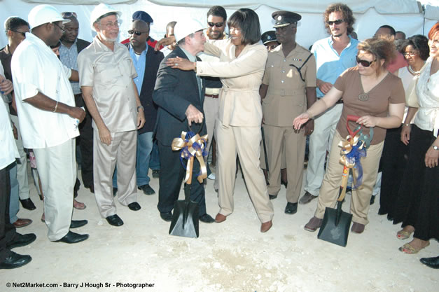 Palladium Hotels & Resorts - Groundbreaking of the 1600-Room Grand Palladium Lady Hamilton Resort & Spa and the Grand Palludium Jamaica Resort & Spa - Special Address: The Most Honorable Portia Simpson-Miller, O.N., M.P., Prime Minister of Jamaica - The Point, Lucea, Hanover, Saturday, November 11, 2006 @ 2:00 pm - Negril Travel Guide, Negril Jamaica WI - http://www.negriltravelguide.com - info@negriltravelguide.com...!