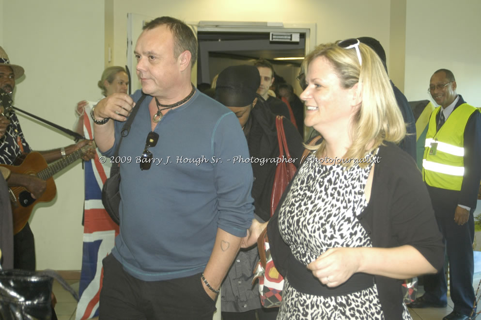  British Airways Inaugurates New Scheduled Service from London Gatwick Airport to Sangster International Airport, Montego Bay, Jamaica, Thursday, October 29, 2009 - Photographs by Barry J. Hough Sr. Photojournalist/Photograper - Photographs taken with a Nikon D70, D100, or D300 - Negril Travel Guide, Negril Jamaica WI - http://www.negriltravelguide.com - info@negriltravelguide.com...!