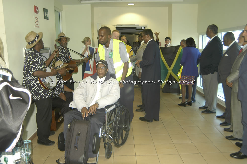  British Airways Inaugurates New Scheduled Service from London Gatwick Airport to Sangster International Airport, Montego Bay, Jamaica, Thursday, October 29, 2009 - Photographs by Barry J. Hough Sr. Photojournalist/Photograper - Photographs taken with a Nikon D70, D100, or D300 - Negril Travel Guide, Negril Jamaica WI - http://www.negriltravelguide.com - info@negriltravelguide.com...!