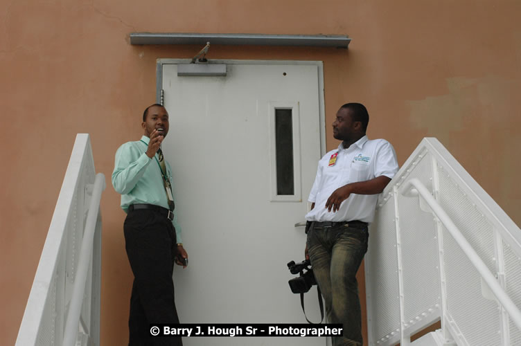 JetBue Airways' Inaugural Air Service between Sangster International Airport, Montego Bay and John F. Kennedy Airport, New York at MBJ Airports Sangster International Airport, Montego Bay, St. James, Jamaica - Thursday, May 21, 2009 - Photographs by Net2Market.com - Barry J. Hough Sr, Photographer/Photojournalist - Negril Travel Guide, Negril Jamaica WI - http://www.negriltravelguide.com - info@negriltravelguide.com...!