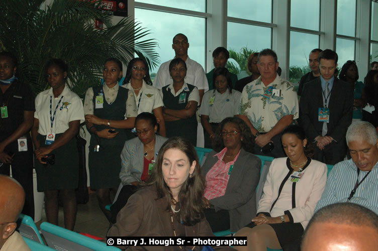 JetBue Airways' Inaugural Air Service between Sangster International Airport, Montego Bay and John F. Kennedy Airport, New York at MBJ Airports Sangster International Airport, Montego Bay, St. James, Jamaica - Thursday, May 21, 2009 - Photographs by Net2Market.com - Barry J. Hough Sr, Photographer/Photojournalist - Negril Travel Guide, Negril Jamaica WI - http://www.negriltravelguide.com - info@negriltravelguide.com...!