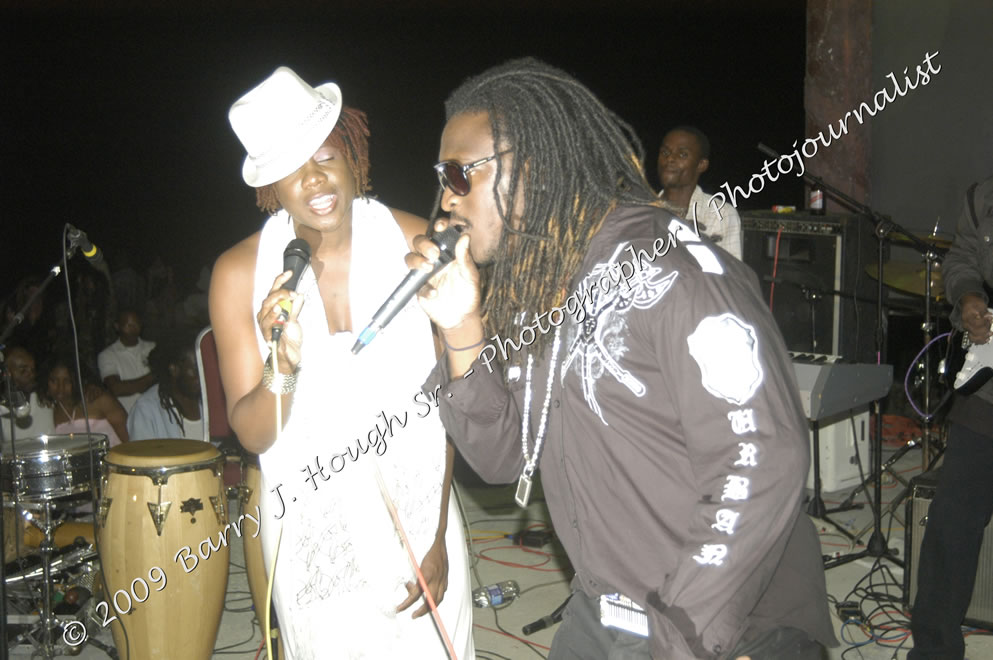  Etana Live in Concert Negril Escape Resort & Spa, Openning Acts: Princess Tia, Ras Slick, and Anthony Able, Backing Band: Strong Hold, One Love Reggae Summer Series, West End, Negril, Westmoreland, Jamaica W.I. - Saturaday, August 18, 2009 - Photographs by Barry J. Hough Sr. Photojournalist/Photograper - Photographs taken with a Nikon D70, D100, or D300 - Negril Travel Guide, Negril Jamaica WI - http://www.negriltravelguide.com - info@negriltravelguide.com...!