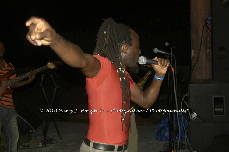 Mystic Bowie Ablum Launch featuring Mystic Bowie and Friends - November 10, 2009 @ Negril Escape Resort and Spa, Tuesday, February 3, 2009 - One Love Drive, West End, Negril, Westmoreland, Jamaica W.I. - Photographs by Net2Market.com - Barry J. Hough Sr, Photographer/Photojournalist - The Negril Travel Guide - Negril's and Jamaica's Number One Concert Photography Web Site with over 40,000 Jamaican Concert photographs Published -  Negril Travel Guide, Negril Jamaica WI - http://www.negriltravelguide.com - info@negriltravelguide.com...!