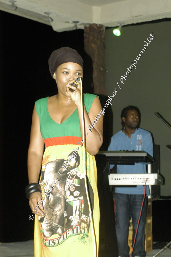  Queen Ifrica "Live in Concert" Negril Escape Resort & Spa, Openning Acts: Edge Michael, and Fyakin, One Love Reggae Summer Series, West End, Negril, Westmoreland, Jamaica W.I. - Tuesday, August 4, 2009 - Photographs by Barry J. Hough Sr. Photojournalist/Photograper - Photographs taken with a Nikon D70, D100, or D300 - Negril Travel Guide, Negril Jamaica WI - http://www.negriltravelguide.com - info@negriltravelguide.com...!