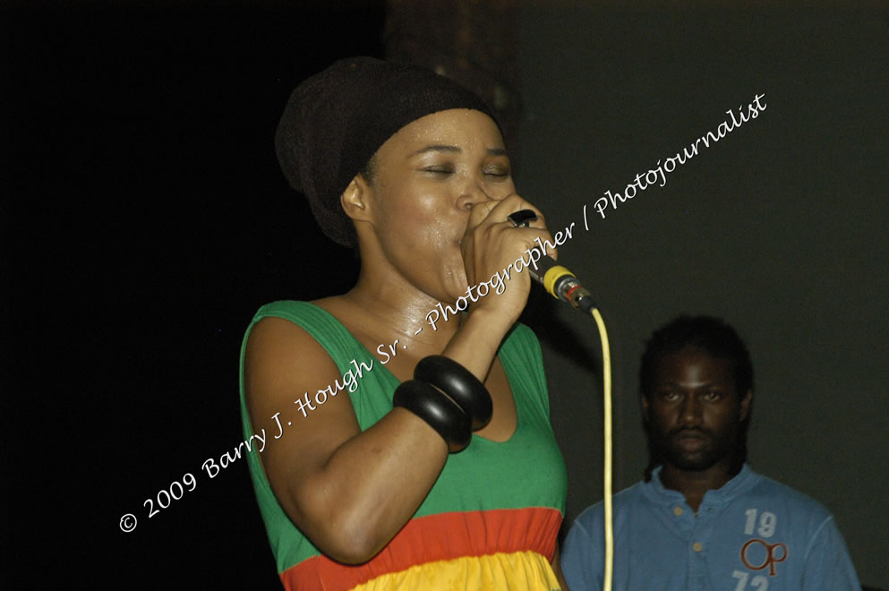  Queen Ifrica "Live in Concert" Negril Escape Resort & Spa, Openning Acts: Edge Michael, and Fyakin, One Love Reggae Summer Series, West End, Negril, Westmoreland, Jamaica W.I. - Tuesday, August 4, 2009 - Photographs by Barry J. Hough Sr. Photojournalist/Photograper - Photographs taken with a Nikon D70, D100, or D300 - Negril Travel Guide, Negril Jamaica WI - http://www.negriltravelguide.com - info@negriltravelguide.com...!