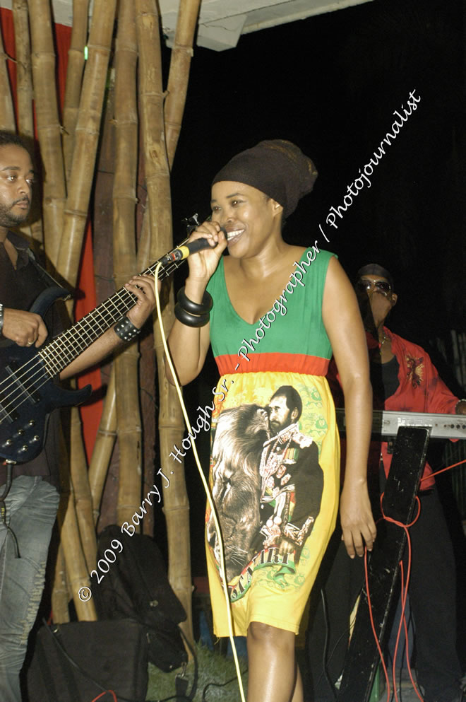  Queen Ifrica "Live in Concert" Negril Escape Resort & Spa, Openning Acts: Edge Michael, and Fyakin, One Love Reggae Summer Series, West End, Negril, Westmoreland, Jamaica W.I. - Tuesday, August 4, 2009 - Photographs by Barry J. Hough Sr. Photojournalist/Photograper - Photographs taken with a Nikon D70, D100, or D300 - Negril Travel Guide, Negril Jamaica WI - http://www.negriltravelguide.com - info@negriltravelguide.com...!