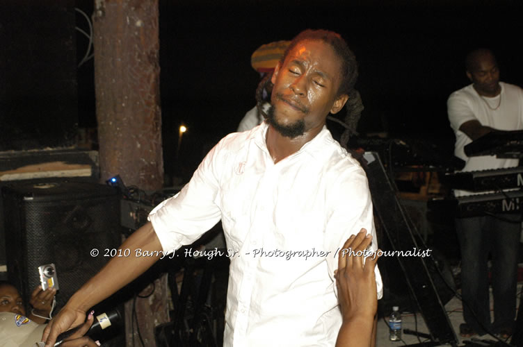 JAH Cure - Live In Concert @ Negril Escape Resort and Spa, December 15, 2009, One Love Drive, West End, Negril, Westmoreland, Jamaica W.I. - Photographs by Net2Market.com - Barry J. Hough Sr, Photographer/Photojournalist - Negril Travel Guide, Negril Jamaica WI - http://www.negriltravelguide.com - info@negriltravelguide.com...!