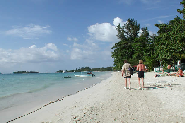 A Photo Walk along Negril's Famous Seven Mile Beach - Negril Travel Guide, Negril Jamaica WI - http://www.negriltravelguide.com - info@negriltravelguide.com...!