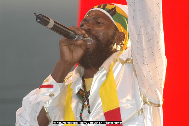 Capleton at Tru-Juice Rebel Salute 2008 - The 15th staging of Tru-Juice Rebel Salute, Saturday, January 12, 2008, Port Kaiser Sports Club, St. Elizabeth, Jamaica W.I. - Photographs by Net2Market.com - Barry J. Hough Sr, Photographer - Negril Travel Guide, Negril Jamaica WI - http://www.negriltravelguide.com - info@negriltravelguide.com...!