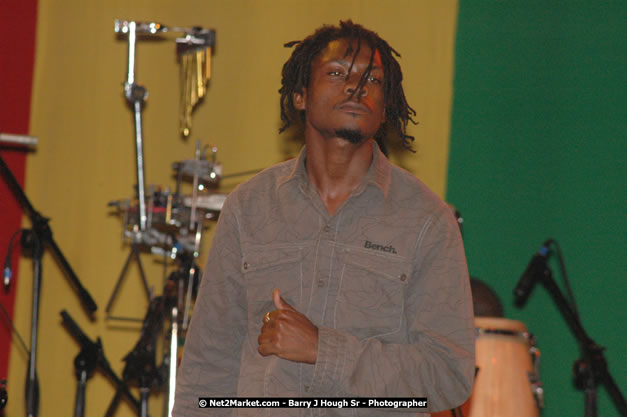 Richie Spice at Tru-Juice Rebel Salute 2008 - The 15th staging of Tru-Juice Rebel Salute, Saturday, January 12, 2008, Port Kaiser Sports Club, St. Elizabeth, Jamaica W.I. - Photographs by Net2Market.com - Barry J. Hough Sr, Photographer - Negril Travel Guide, Negril Jamaica WI - http://www.negriltravelguide.com - info@negriltravelguide.com...!