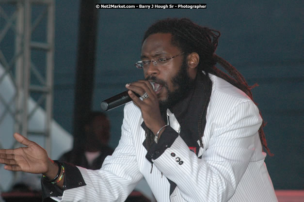 Tarrus Riley at Tru-Juice Rebel Salute 2008 - The 15th staging of Tru-Juice Rebel Salute, Saturday, January 12, 2008, Port Kaiser Sports Club, St. Elizabeth, Jamaica W.I. - Photographs by Net2Market.com - Barry J. Hough Sr, Photographer - Negril Travel Guide, Negril Jamaica WI - http://www.negriltravelguide.com - info@negriltravelguide.com...!