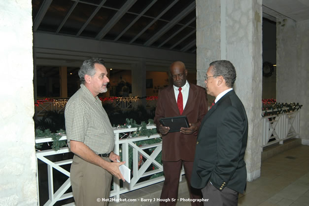 Red Cap Porters Awards - Minister of Tourism, Hon. Edmund Bartlett - Director of Tourism, Basil Smith - Friday, December 14, 2007 - Holiday Inn Sunspree, Montego Bay, Jamaica W.I. - Photographs by Net2Market.com - Barry J. Hough Sr, Photographer - Negril Travel Guide, Negril Jamaica WI - http://www.negriltravelguide.com - info@negriltravelguide.com...!