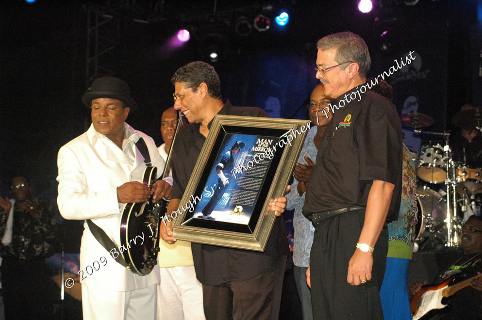  Michael Jackson - A Lifetime Achievement Award was presented to Michael Jackson and received by Tito Jackson @ Reggae Sumfest 2009 - International Night 2 - Reggae Sumfest 2009,Catherine Hall, Montego Bay, St. James, Jamaica W.I. - Saturday, July 25, 2009 - Reggae Sumfest 2009, July 19 - 25, 2009 - Photographs by Net2Market.com - Barry J. Hough Sr. Photojournalist/Photograper - Photographs taken with a Nikon D70, D100, or D300 - Negril Travel Guide, Negril Jamaica WI - http://www.negriltravelguide.com - info@negriltravelguide.com...!