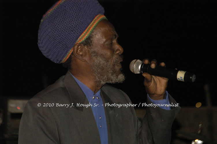 Toots and the Maytals - Grammy Award Winner @ Negril Fest - Presented by Money Cologne Promotions - Special Guest Star Jamaica Michael Jackson, Stama, Adeebe - Backed by Hurricane Band, MC Rev. BB on January 6, 2010 @ Roots Bamboo, Norman Manley Boulevard, Negril, Westmoreland, Jamaica W.I. - Photographs by Net2Market.com - Barry J. Hough Sr, Photographer/Photojournalist - The Negril Travel Guide - Negril's and Jamaica's Number One Concert Photography Web Site with over 40,000 Jamaican Concert photographs Published -  Negril Travel Guide, Negril Jamaica WI - http://www.negriltravelguide.com - info@negriltravelguide.com...!