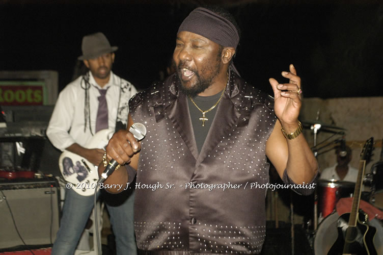 Toots and the Maytals - Grammy Award Winner @ Negril Fest - Presented by Money Cologne Promotions - Special Guest Star Jamaica Michael Jackson, Stama, Adeebe - Backed by Hurricane Band, MC Rev. BB on January 6, 2010 @ Roots Bamboo, Norman Manley Boulevard, Negril, Westmoreland, Jamaica W.I. - Photographs by Net2Market.com - Barry J. Hough Sr, Photographer/Photojournalist - The Negril Travel Guide - Negril's and Jamaica's Number One Concert Photography Web Site with over 40,000 Jamaican Concert photographs Published -  Negril Travel Guide, Negril Jamaica WI - http://www.negriltravelguide.com - info@negriltravelguide.com...!