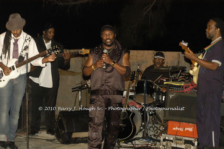 Toots and the Maytals - Grammy Award Winner @ Negril Fest - Presented by Money Cologne Promotions - Special Guest Star Jamaica Michael Jackson, Stama, Adeebe - Backed by Hurricane Band, MC Rev. BB on January 6, 2010 @ Roots Bamboo, Norman Manley Boulevard, Negril, Westmoreland, Jamaica W.I. - Photographs by Net2Market.com - Barry J. Hough Sr, Photographer/Photojournalist - The Negril Travel Guide - Negril's and Jamaica's Number One Concert Photography Web Site with over 40,000 Jamaican Concert photographs Published -  Negril Travel Guide, Negril Jamaica WI - http://www.negriltravelguide.com - info@negriltravelguide.com...!