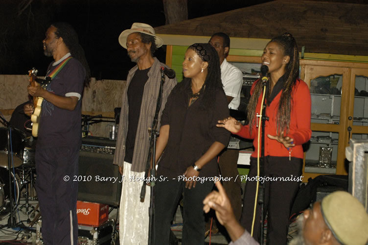 Toots and the Maytals - Grammy Award Winner @ Negril Fest - Presented by Money Cologne Promotions - Special Guest Star Jamaica Michael Jackson, Stama, Adeebe - Backed by Hurricane Band, MC Rev. BB on January 6, 2010 @ Roots Bamboo, Norman Manley Boulevard, Negril, Westmoreland, Jamaica W.I. - Photographs by Net2Market.com - Barry J. Hough Sr, Photographer/Photojournalist - The Negril Travel Guide - Negril's and Jamaica's Number One Concert Photography Web Site with over 40,000 Jamaican Concert photographs Published -  Negril Travel Guide, Negril Jamaica WI - http://www.negriltravelguide.com - info@negriltravelguide.com...!