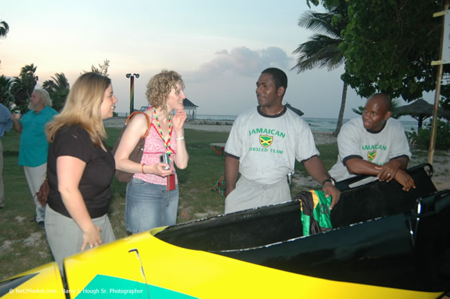 Half Moon Resort Party - Virgin Atlantic Inaugural Flight To Montego Bay, Jamaica Photos - Sir Richard Branson, President & Family, and 450 Passengers - Party Royal Pavillion at Half Moon Resort, Montego Bay, Jamaica - Monday, July 3, 2006 - Negril Travel Guide, Negril Jamaica WI - http://www.negriltravelguide.com - info@negriltravelguide.com...!