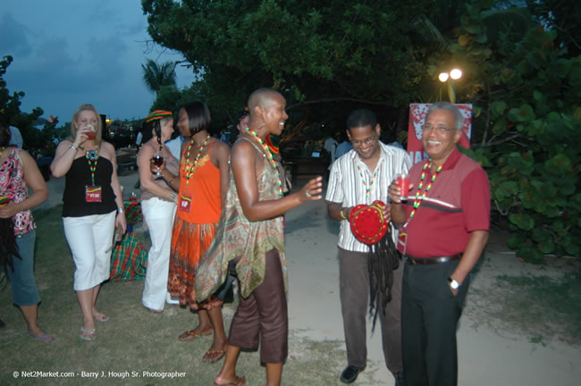 Half Moon Resort Party - Virgin Atlantic Inaugural Flight To Montego Bay, Jamaica Photos - Sir Richard Branson, President & Family, and 450 Passengers - Party Royal Pavillion at Half Moon Resort, Montego Bay, Jamaica - Monday, July 3, 2006 - Negril Travel Guide, Negril Jamaica WI - http://www.negriltravelguide.com - info@negriltravelguide.com...!