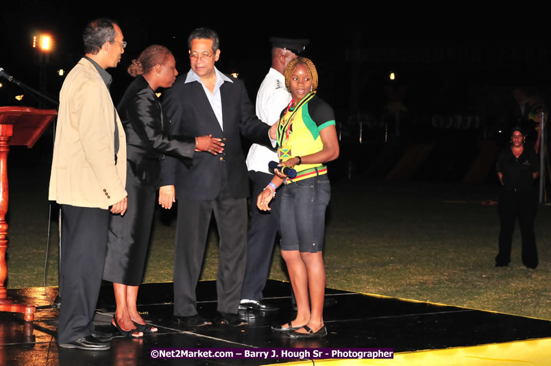 Jamaica's Athletes Celebration - Western Olympics Sports Gala & Trelawny Homecoming - Wednesday, October 8, 2008 - Photographs by Net2Market.com - Barry J. Hough Sr. Photojournalist/Photograper - Photographs taken with a Nikon D300 - Negril Travel Guide, Negril Jamaica WI - http://www.negriltravelguide.com - info@negriltravelguide.com...!